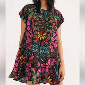 Free People Strawberry Fields Mini Dress